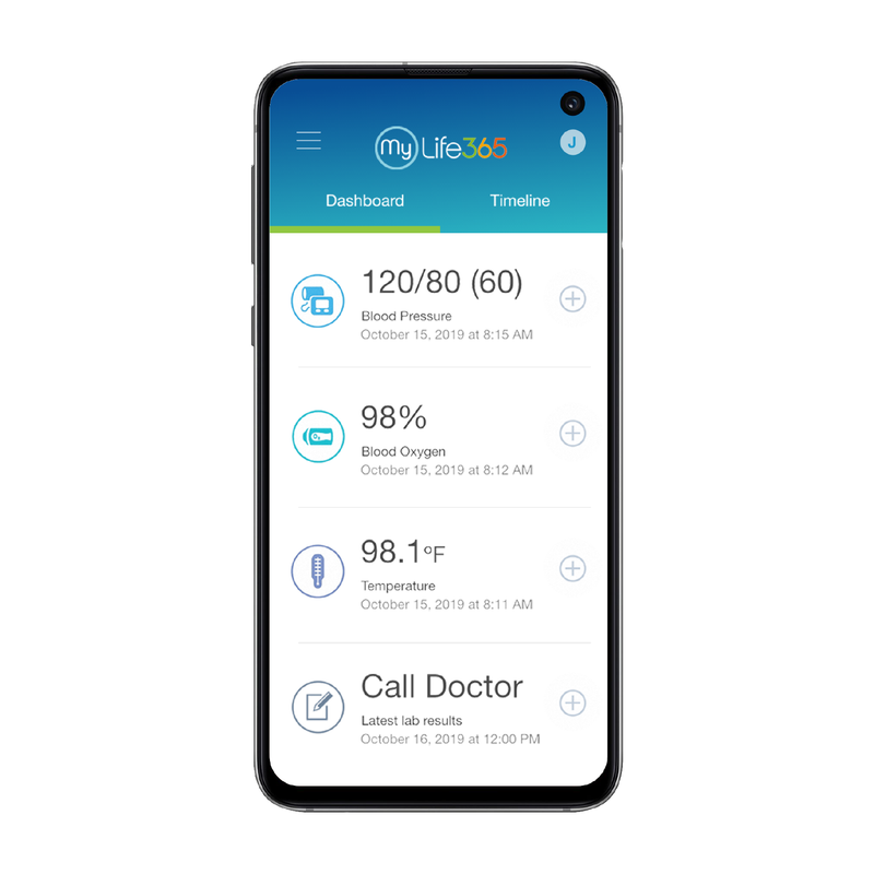 Life365 Diabetes Remote Monitoring Kit - Mobile App